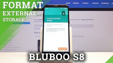 How to Format SD Card on Bluboo S8 - Remove Data from Memory Card