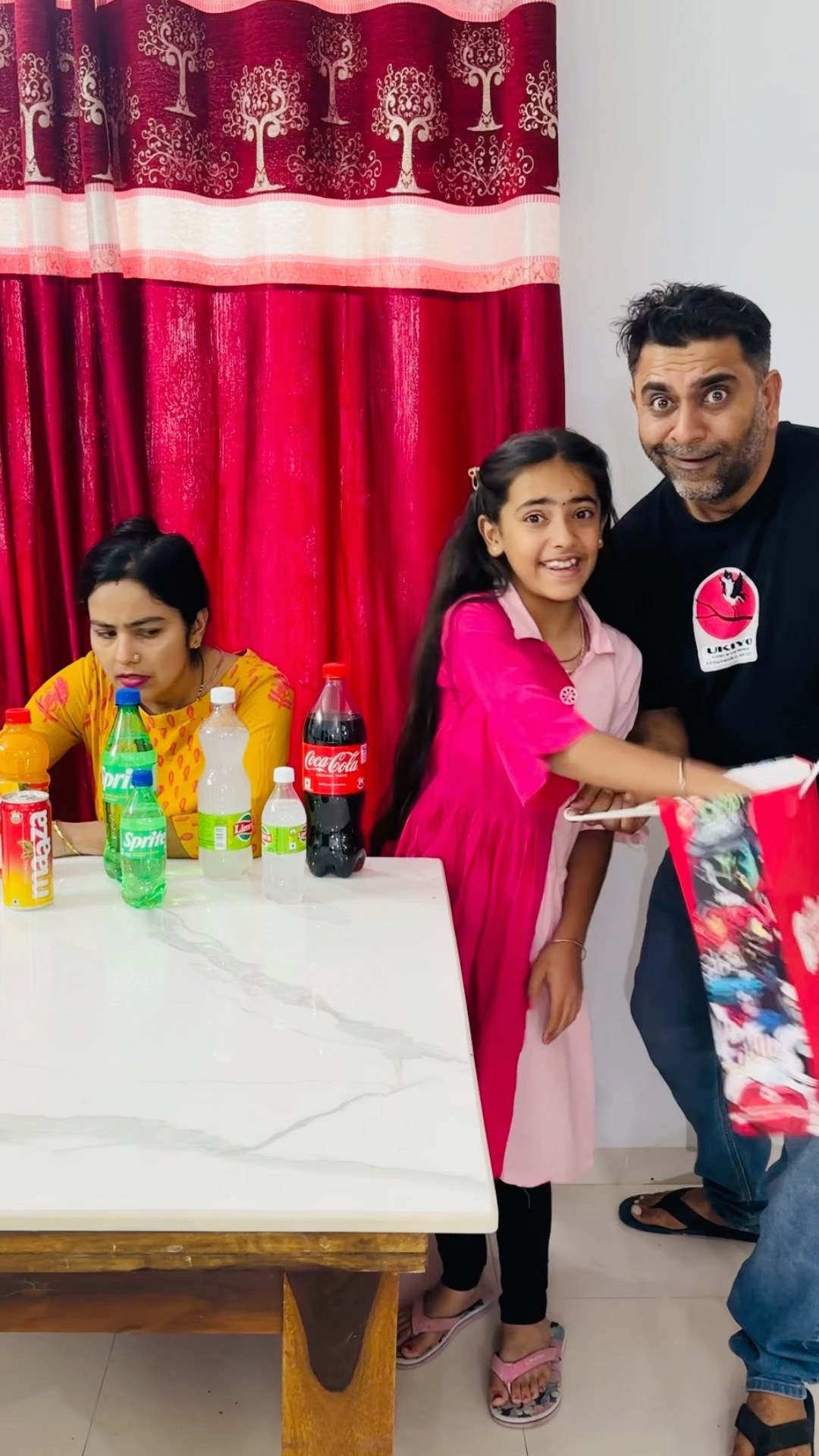 Samayra aur Papa mein se kon jeeta?? #samayranarula #shorts Funny video