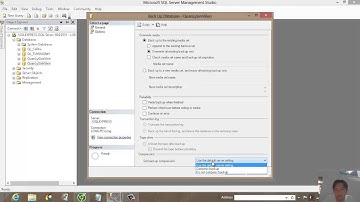 Hướng dẫn Backup CSDL trong SQL Server Management