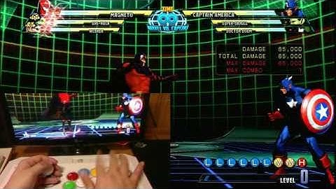 MvC3 Magneto Hyper Gravitation Loop Combo