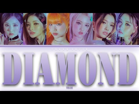 TRI.BE - Diamond (Colour-coded Lyrics) (Capcut Auto Lyrics)