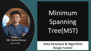 Minimum Spanning Tree (MST) | Data Structure | Bangla Tutorial