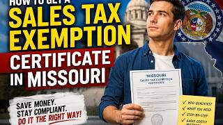 How to get a sales tax exemption certificate in Missouri Update
