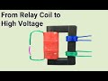 Relay coil wire to High Voltage transformer