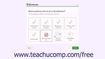 QuickBooks Online Plus 2017 Tutorial Creating a New Company File Intuit Training