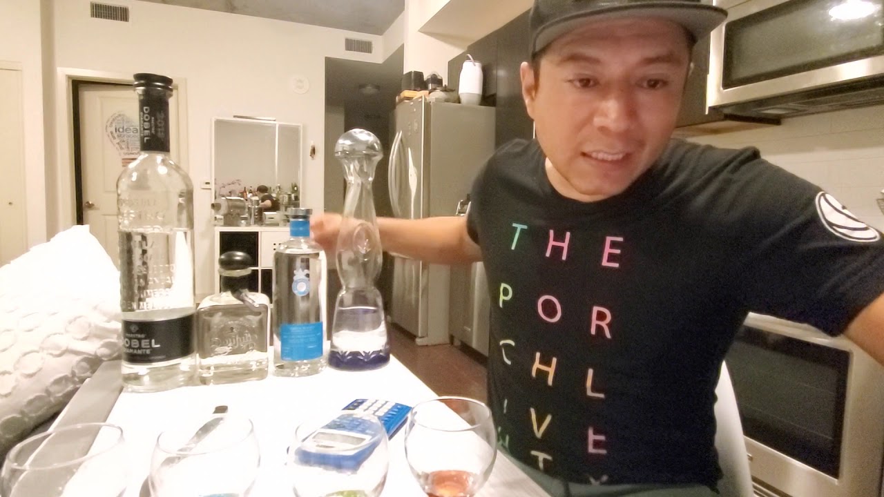 Degustación entre Tequila Maestro Dobel, Don Julio 70, Casa Dragones y
