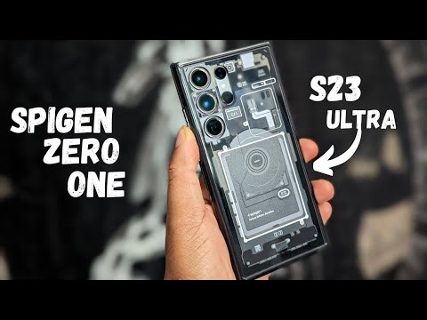 Original Spigen Official Ultra Hybrid Zero One Cover for Samsung S23 Ultra