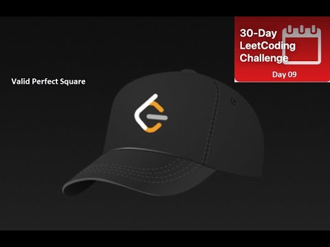 Valid Perfect Square [May LeetCoding Challenge] Day 9 in Python,C++,Java