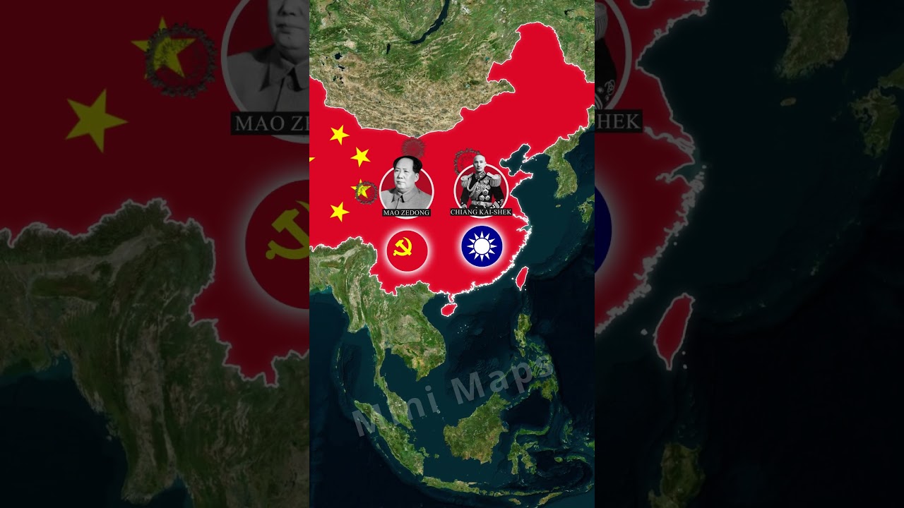 Why Does China Always Want to Invade Taiwan #countries #geography #map #taiwan #china