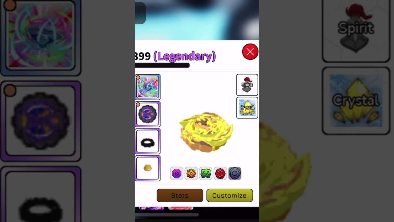 Bladers Rebirth God Build (couldn’t get unbreakable) 