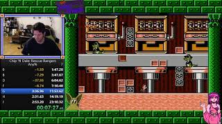 Chip N' Dale Rescue Rangers (NES) PB 16:18