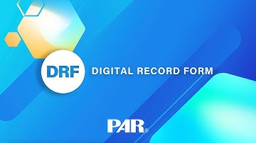 The Innovative Way to Administer Performance-Based Tests, the Digital Record Form by PAR
