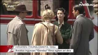 Filming of  &#39;Gernika&#39;  in Bilbao  ( VI , with sport- news) .
