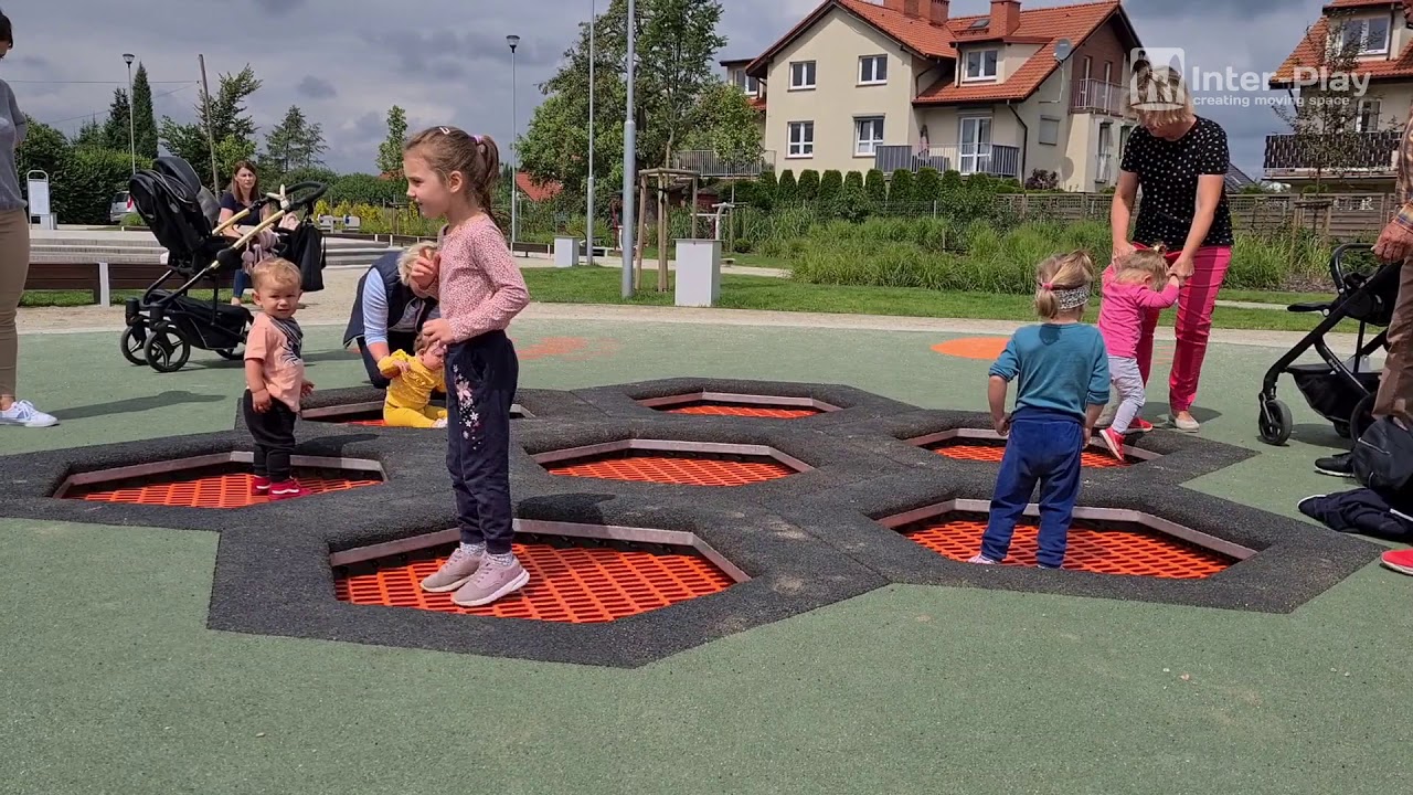 Inter Play Playground Trampolines