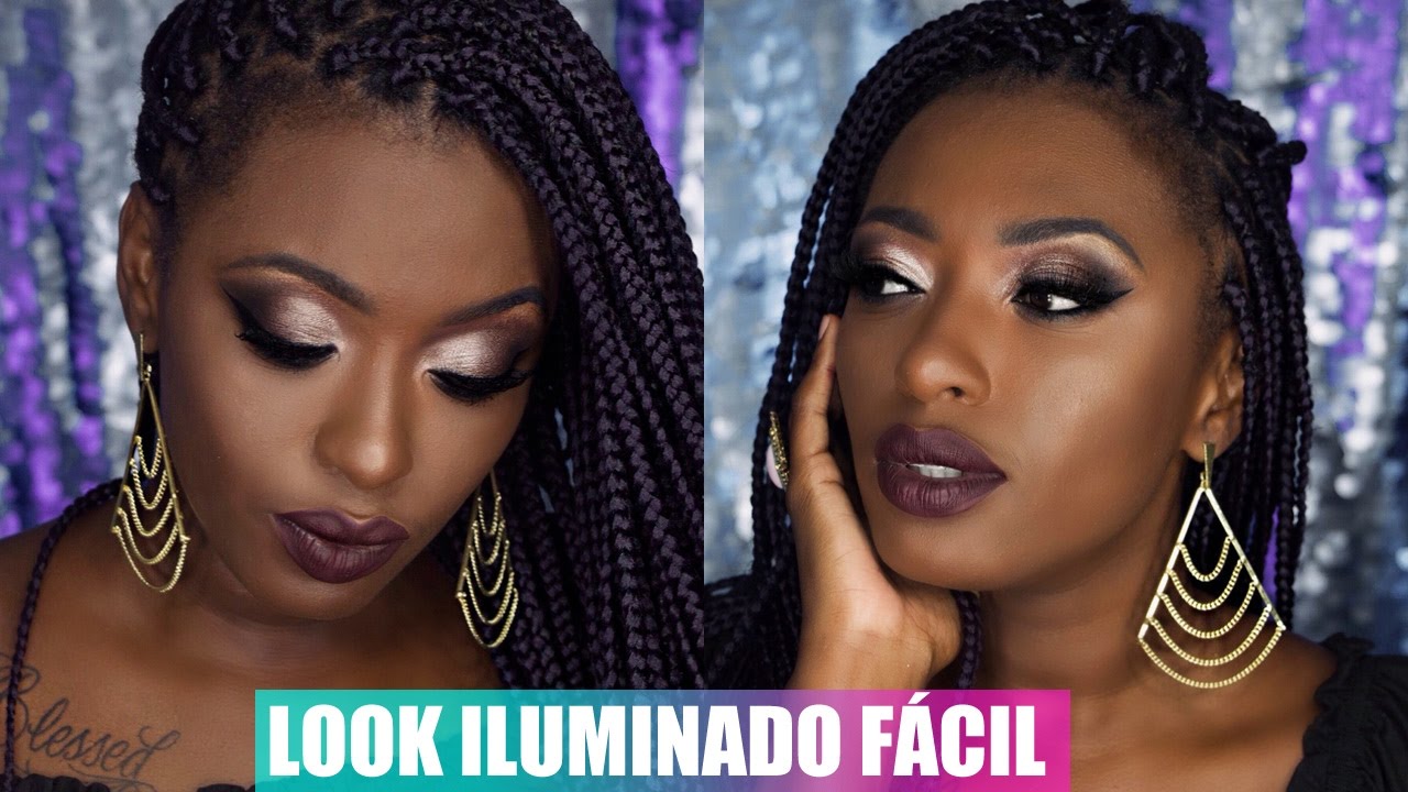 Look Iluminado Fácil para Pele Negra - Tamiris Sindice