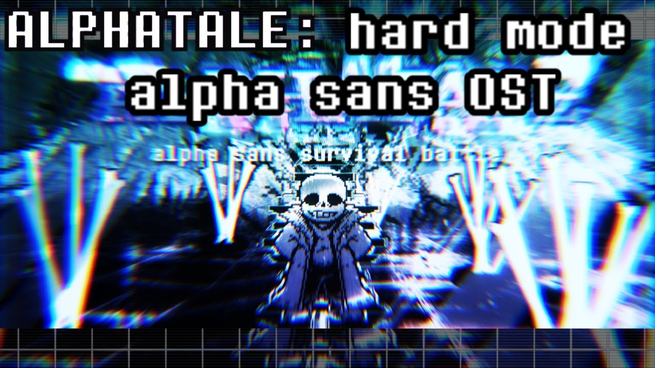 『alphatale』-hard mode alpha sans - OST-001 雨の思い出