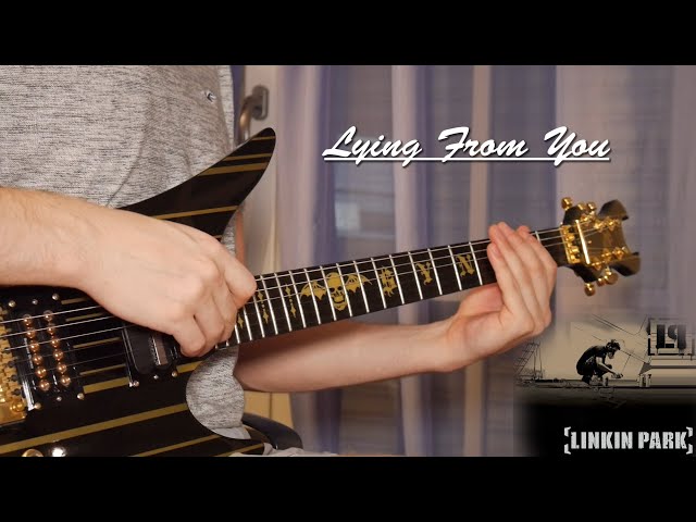 Linkin Park -Lying From You - Guitar Cover HD (w. Solo) class=