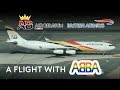 A Flight with ABBA! Air Belgium - British Airways A340