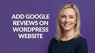 ADD GOOGLE REVIEWS ON WORDPRESS WEBSITE - Julia