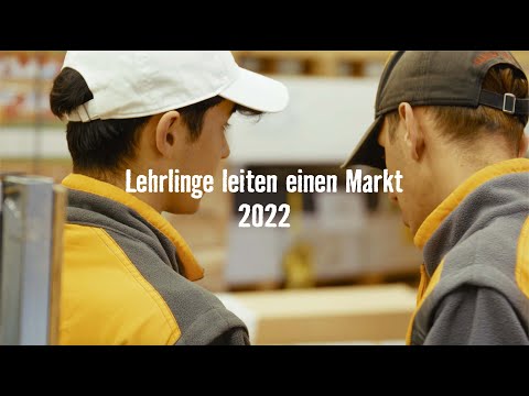 Lehrlinge leiten einen Markt 2022