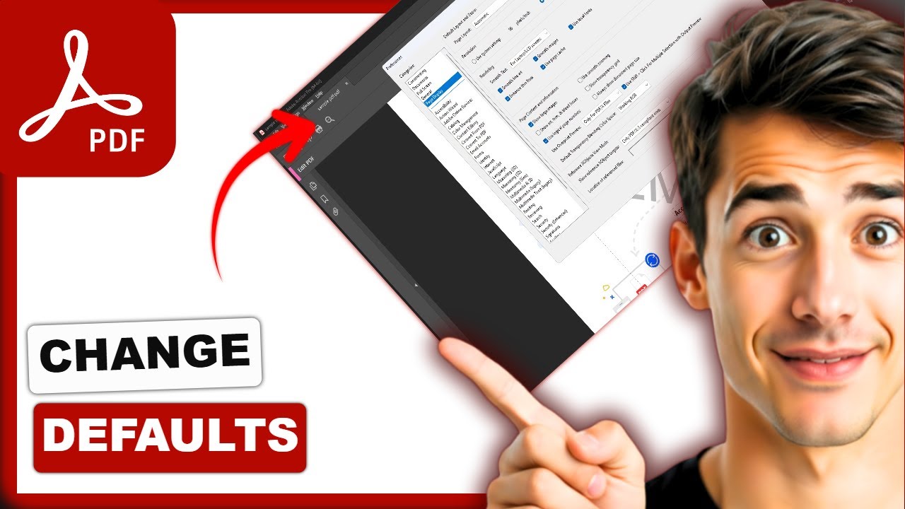 How to change default settings in Adobe Acrobat (Easiest Way)(2026 ...