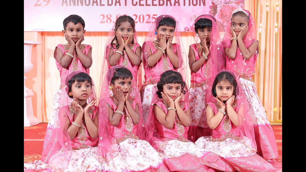 Angel school 29th  Annual day  LKG dance