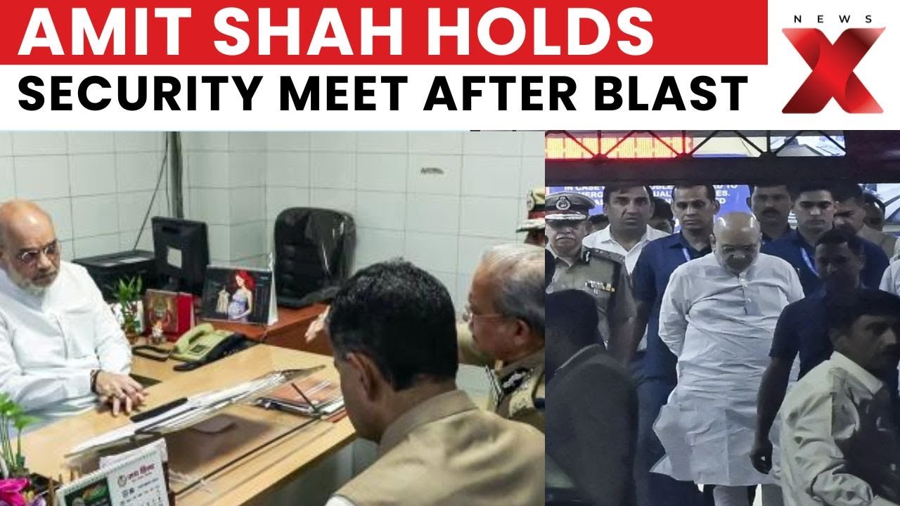 Red Fort Car Explosion: Amit Shah Holds High-Level Meeting; NSA Ajit Doval to Attend | NewsX