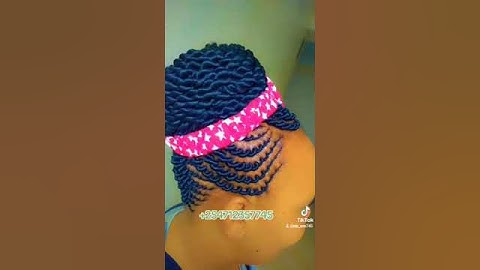 Sambatwist lines #Spiral flat twists @Ann_beauty_salon