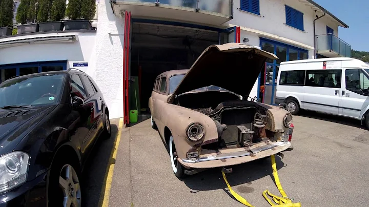 1950 Plymouth Suburban first Engine Start after 30 Years (extended)