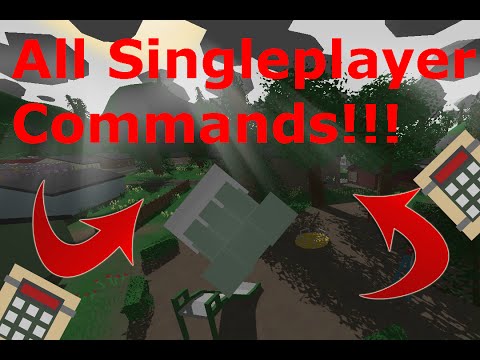 unturned spawn player single items singleplayer commands