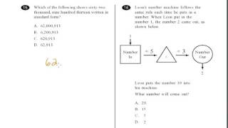 2010 MCAS Math Grade 4 Problem 15