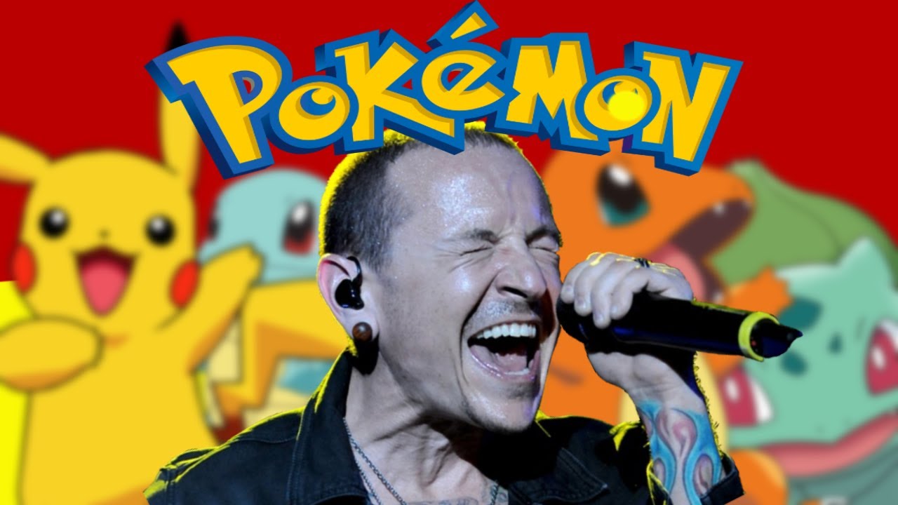 If LINKIN PARK made the POKEMON THEME (AI COVER)