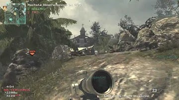 MW3| Amazing Sneaky NoScope Trickshot