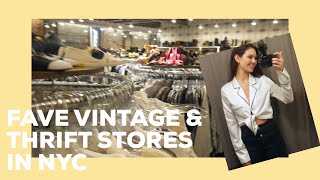 THE BEST VINTAGE & THRIFT STORES IN NYC | VLOG 202