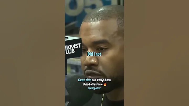 Kanye West Has Always Been Ahead of His Time 💯 - DayDayNews