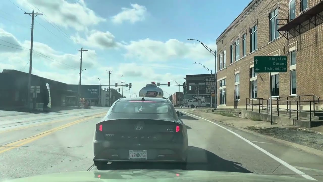 Drive through Madill Oklahoma