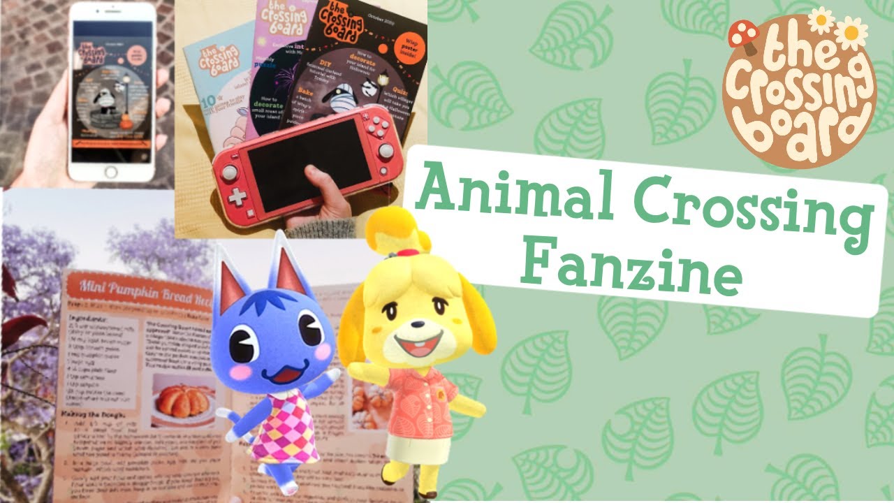 The Crossing Board Animal Crossing Fanzine! YouTube