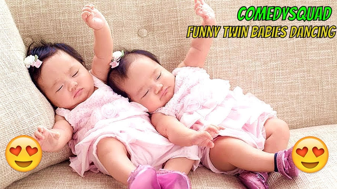 Funny twin babies dancing videos 2018 YouTube