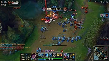 [League of Legends] Penta kill in Practice tool