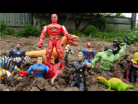 Video Giải cứu đồ chơi siêu nhân superman, siêu nhân gao,... - youtube