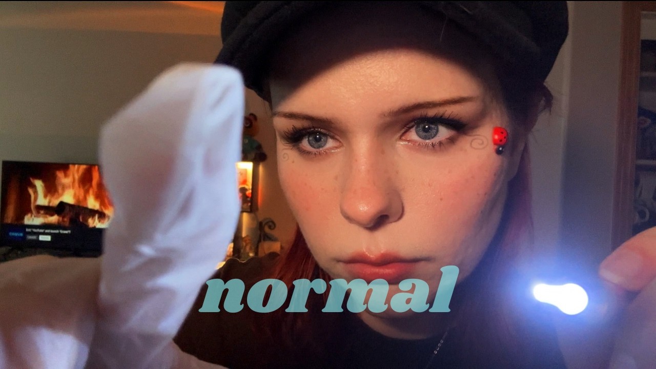 ASMR Normal Doctor Examines Your Skin and Scalp