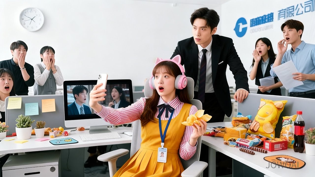 कामचोर लड़की ने टाइमपास के लिए जिस सहकर्मी को पकड़ा, वह छुपा CEO निकला और तुरंत दिल दे बैठा!