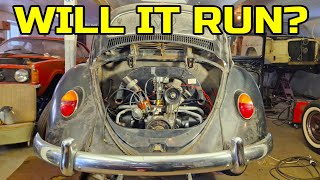 Snaps, tank, sladdar och pumparnas mångfald. Projekt Skalbaggen, VW 1200 Typ 1 1962