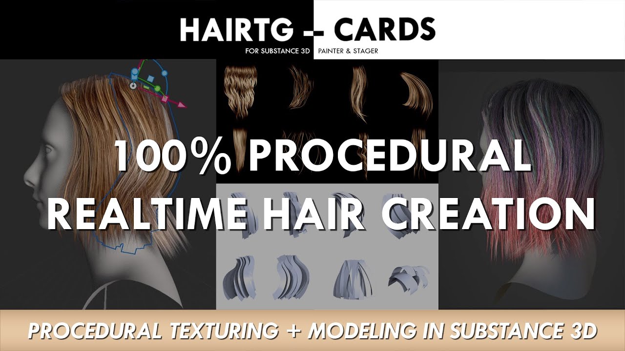 Hair modeling & cards