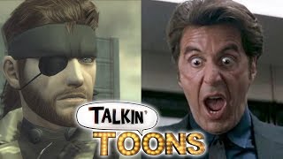 Metal Gear's Snake Confronts Bank Robbers and Brings the Heat (Talkin' Toons w/ Rob Paulsen)
