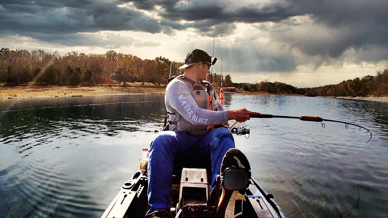 Trolling for fall fish (Boone Lake)
