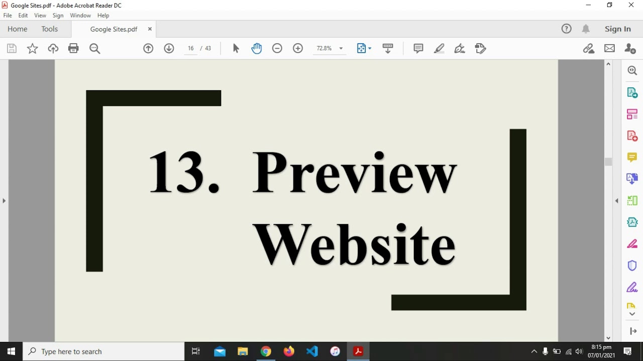 How to use Google Site - YouTube