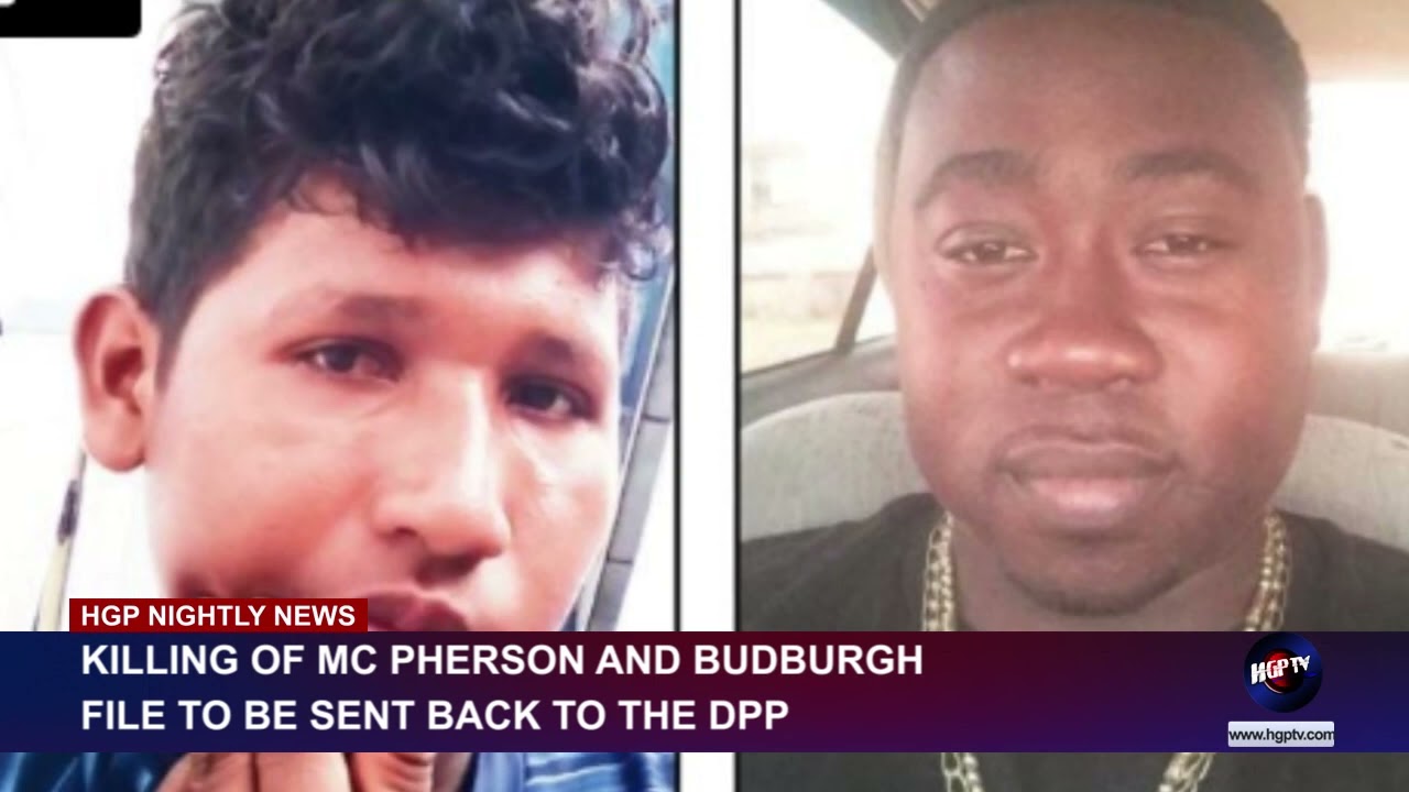 KILLING OF MC PHERSON AND BUDBURGH – FILE TO BE SENT BACK TO DDP.
