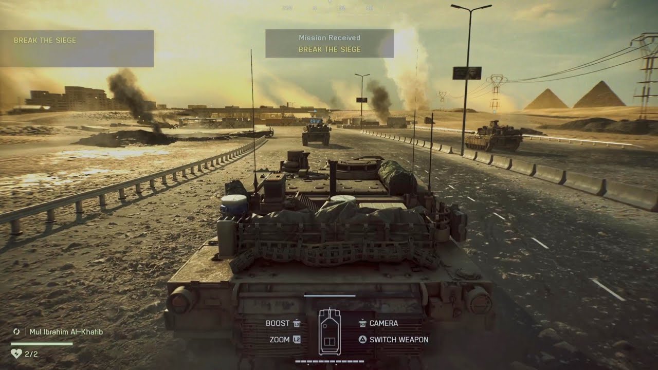 Battlefield 6 | Nile Guard - Break the Siege Tank Gameplay | Save Captain Yasta