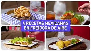 Recetas mexicanas para cocinar en una freidora de aire